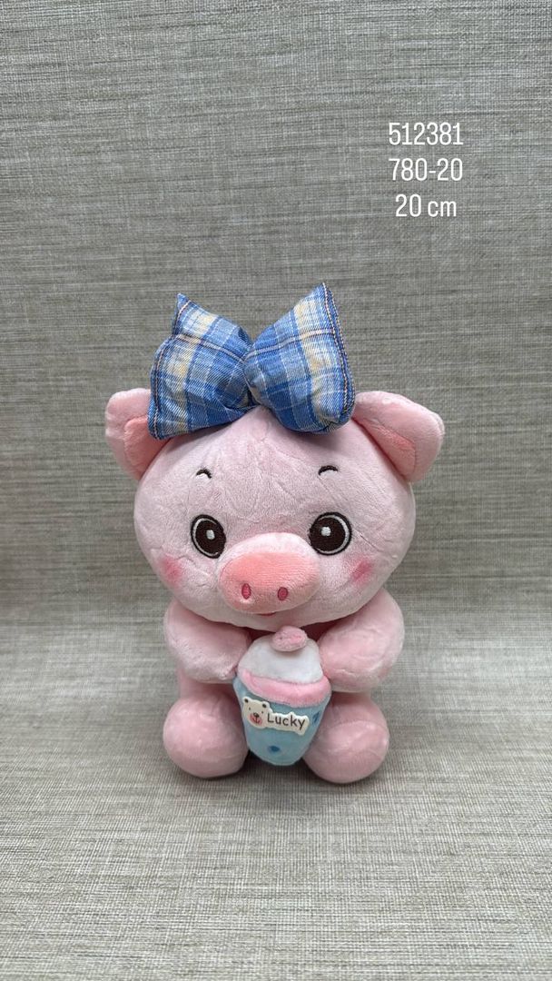 CERDITA CON ACCESORIOS 20 CM