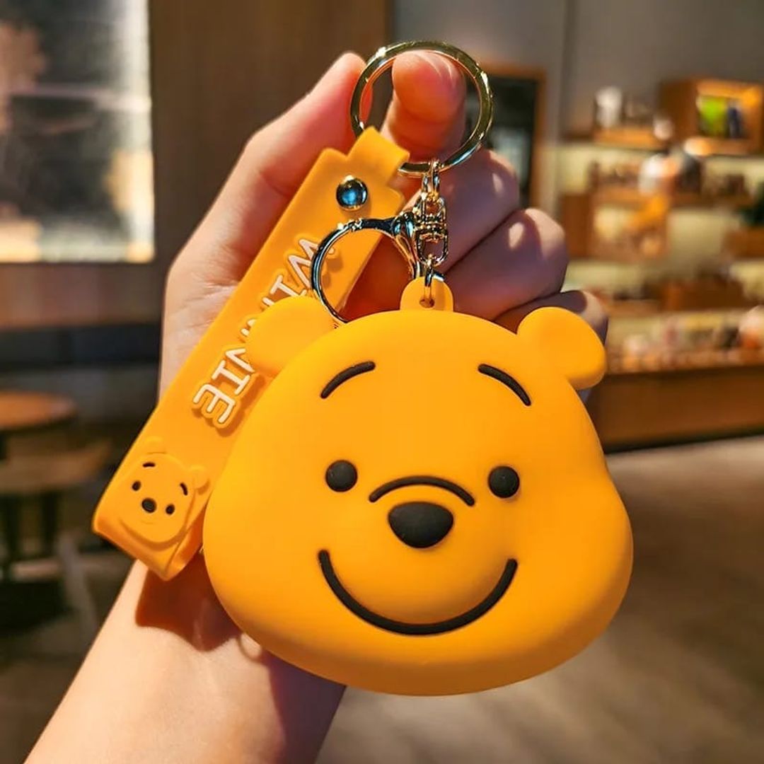 Monederos siliconados Winnie Pooh 