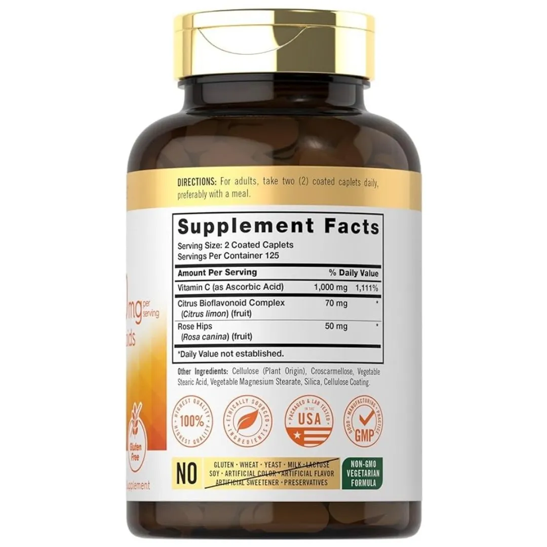 Vitamina C 1000 MG 250 cap CARLYLE