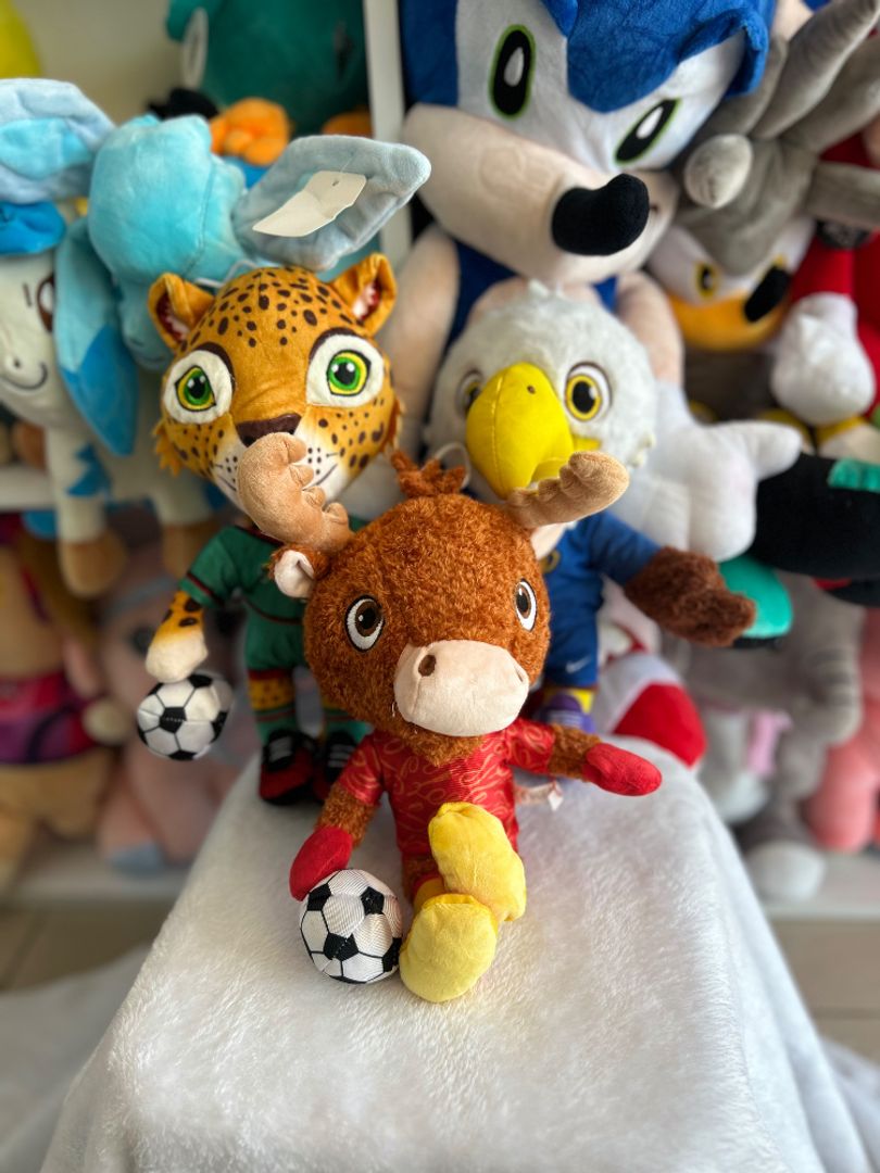 Mascotas del mundial 2026 25cm