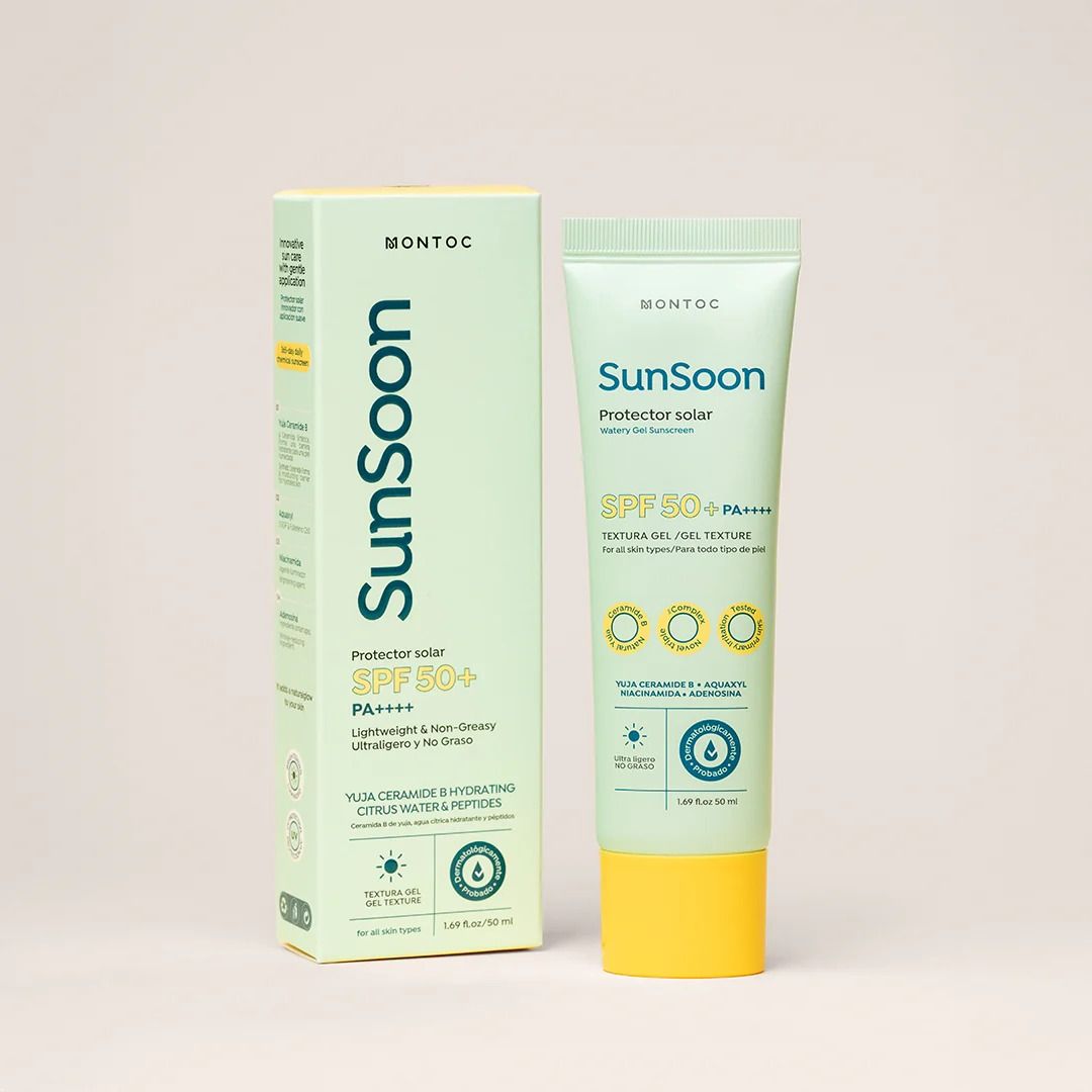 PROTECTOR SOLAR EN GEL SUNSOON SPF50+ MONTOC