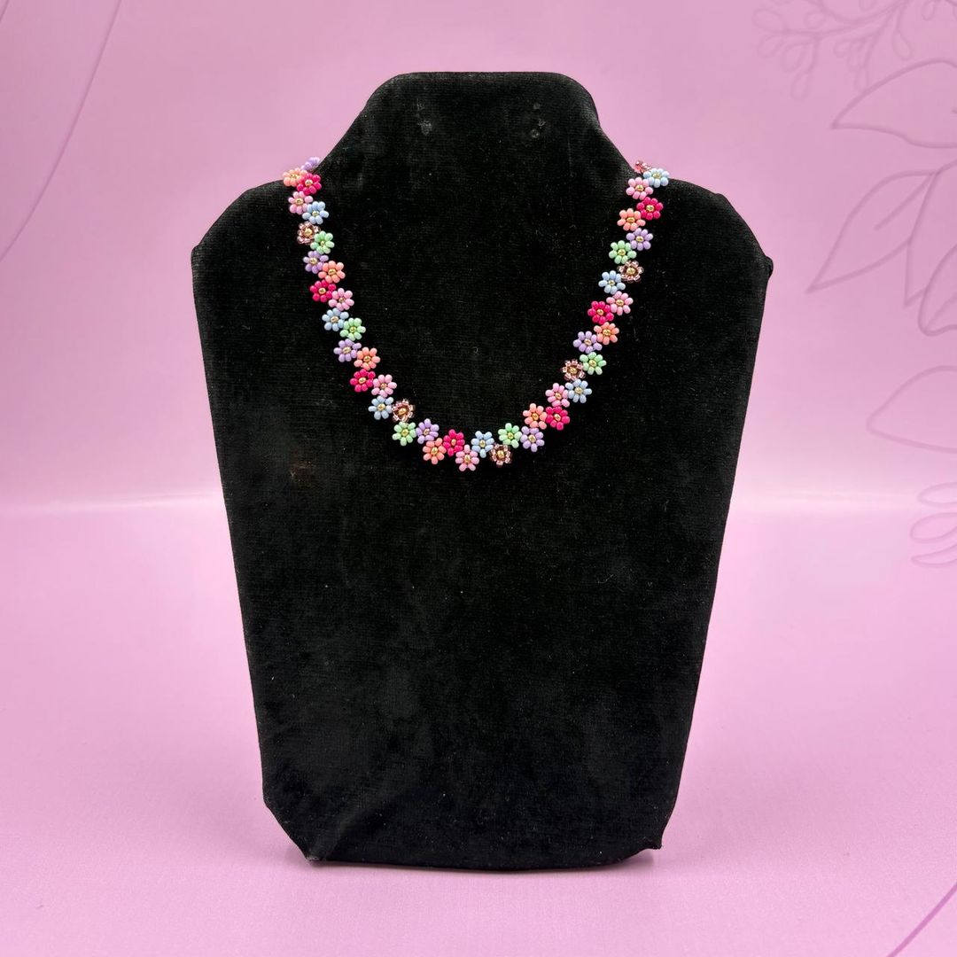 GARGANTILLA DOBLE FLOR