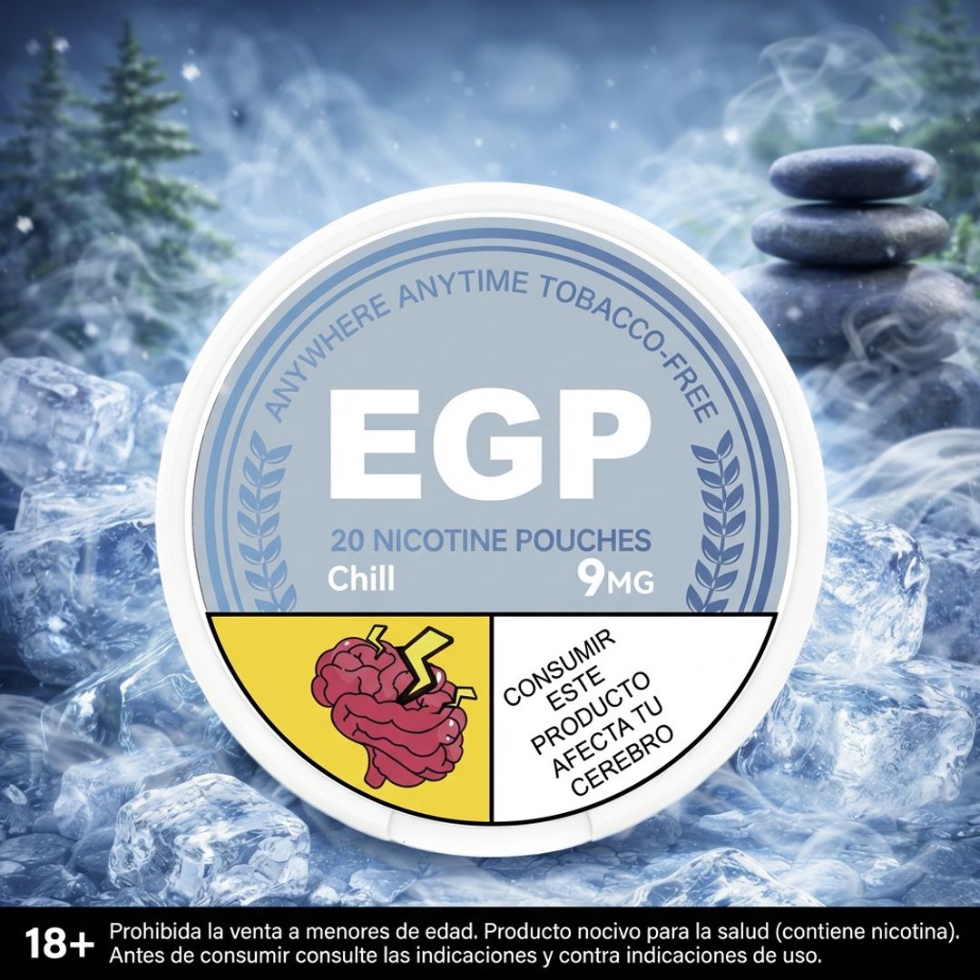 Egp Chill 9mg - Parches De Nicotina