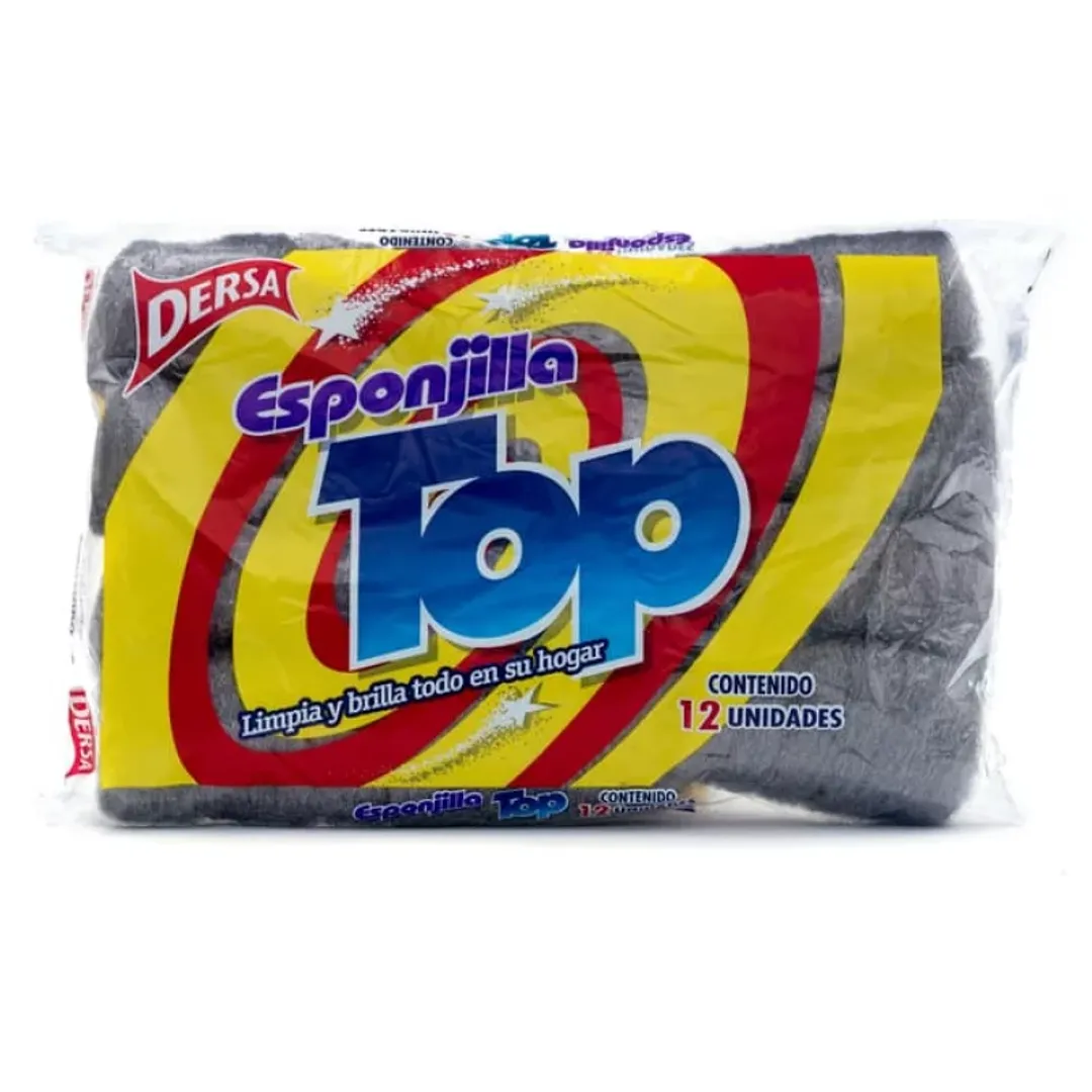 E. ESPONJILLA TOP X 12 UNIDADES