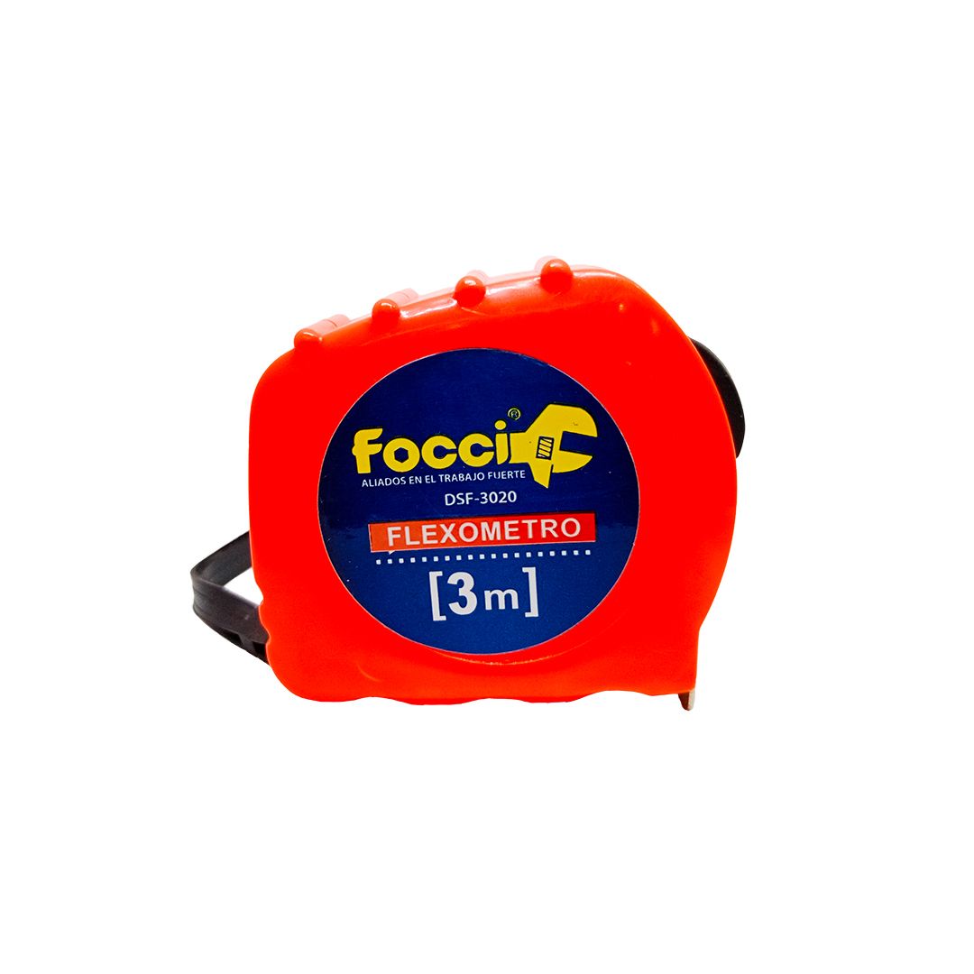 FLEXOMETRO NARANJA FOCCI