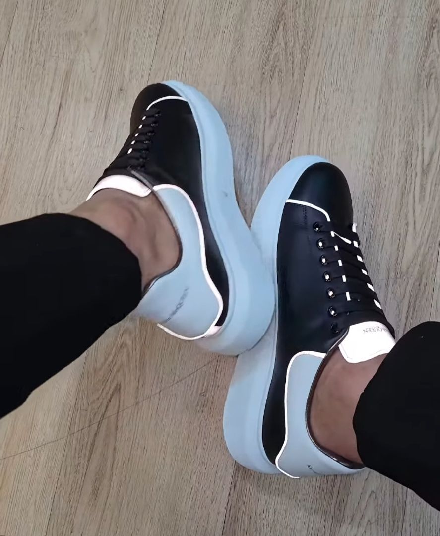 Alexander Mqueen reflectivo Black