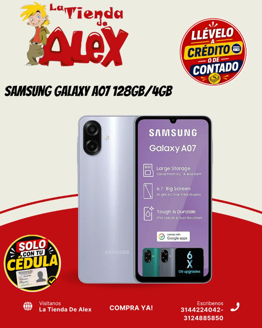 Samsung Galaxy A07 128GB/4GB