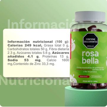 Rosa Bella 60 GOMAS - imagen 2