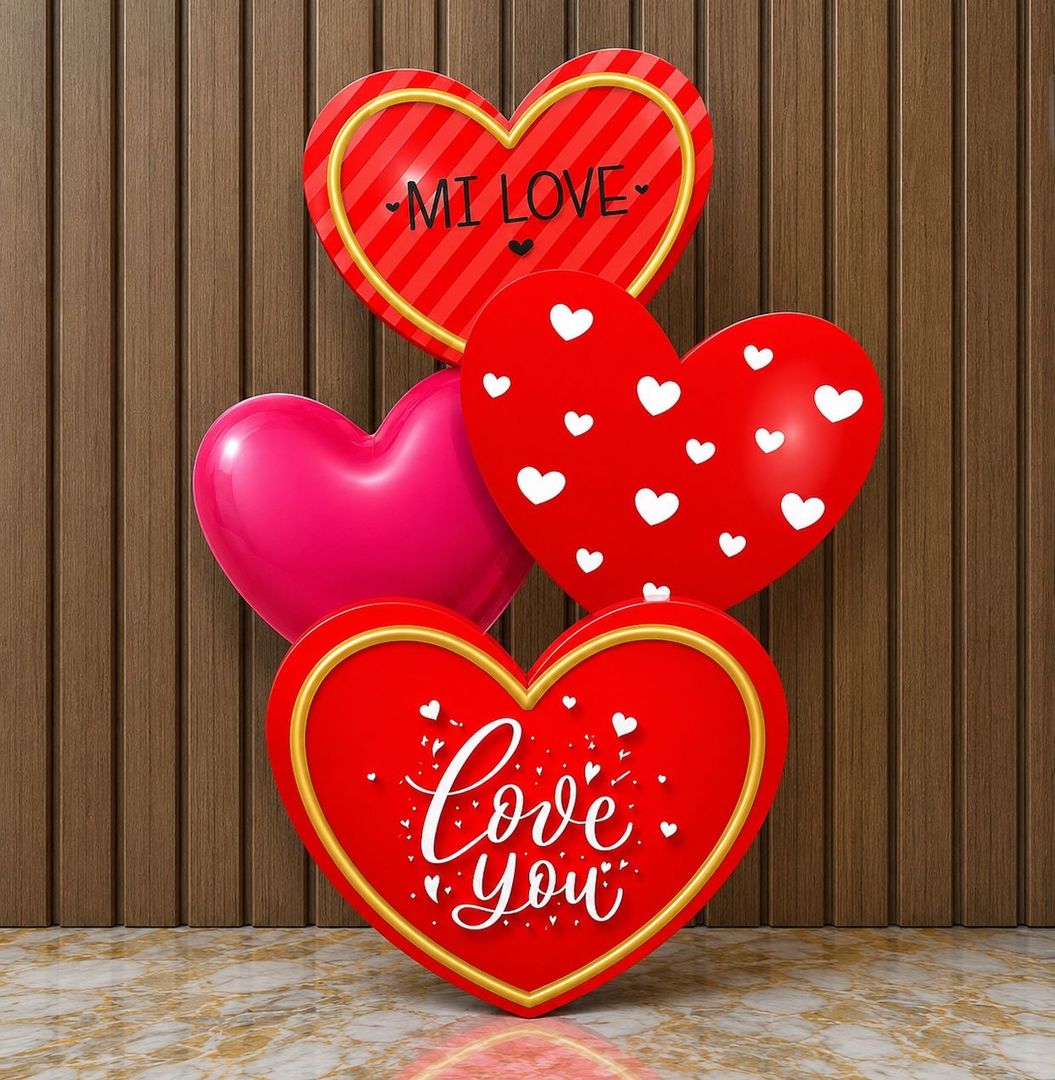 LETRERO LOVE YOU 70 x 48 APROX
