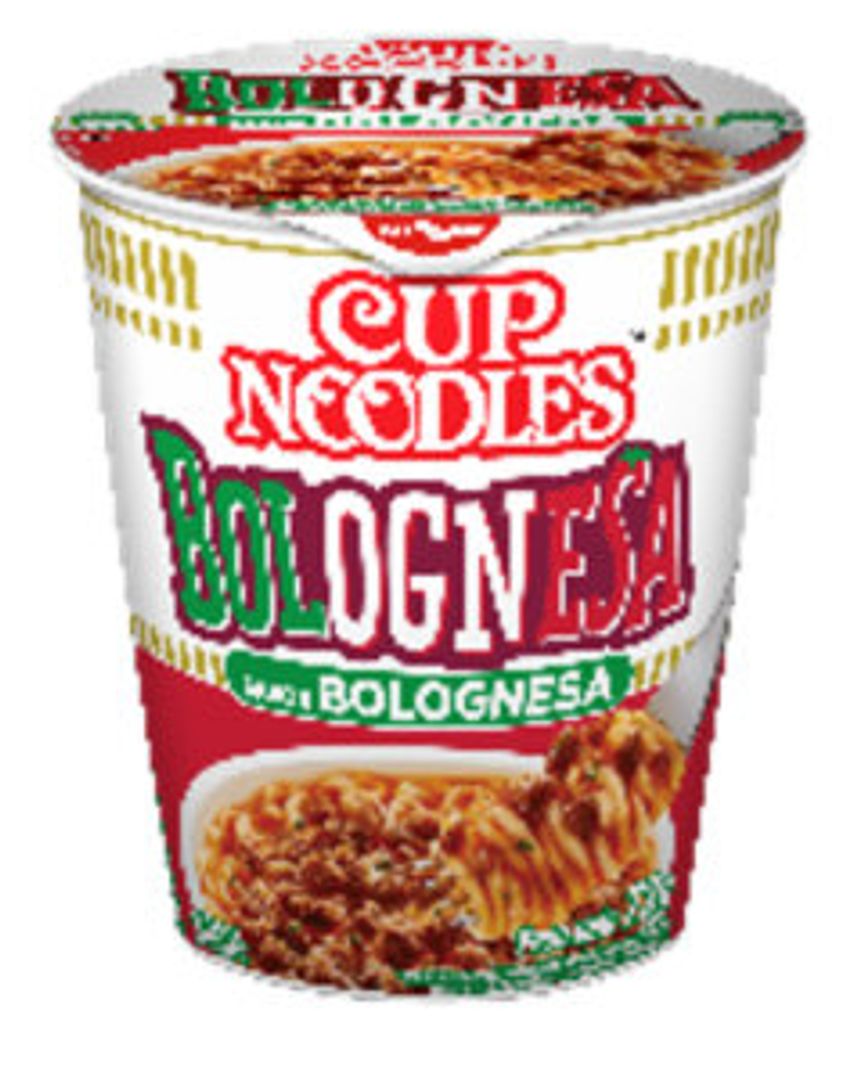 SOPA CUP NOODLES BOLOGNESA VASO*69G