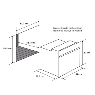 HORNO ABBA ACERO GRILL	 - imagen 6