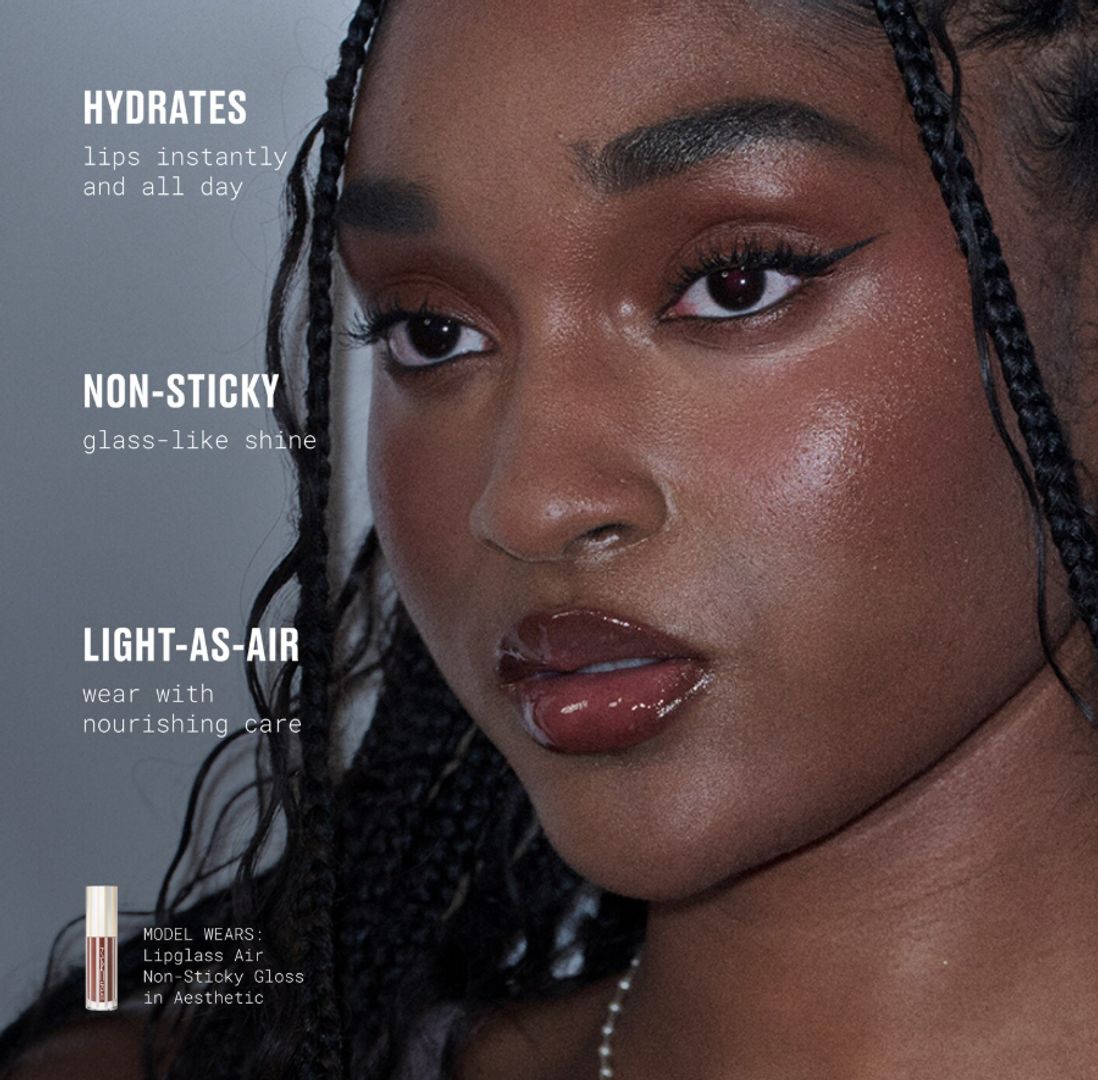 LIPGLASS AIR NON-STICKY GLOSS AIR ON STICKY GLOSS MINI MAC