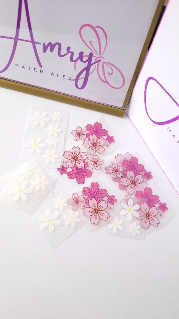 Kit 13 Sticker Flores