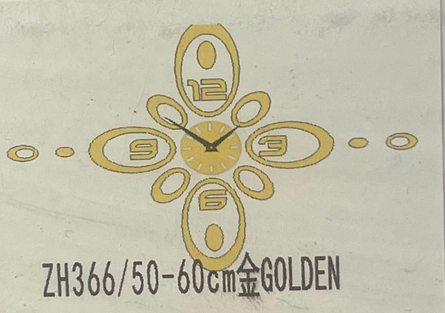 Reloj de pared circulos 