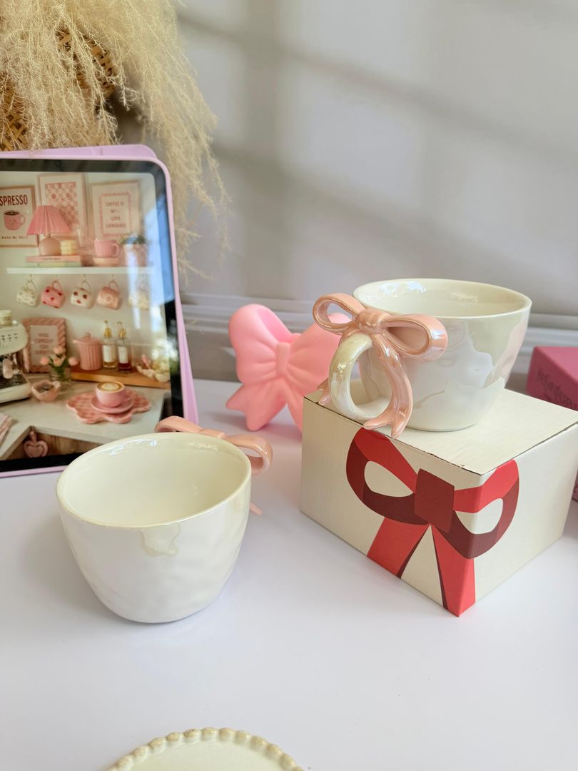 MUG COQUETTE PINK NEW