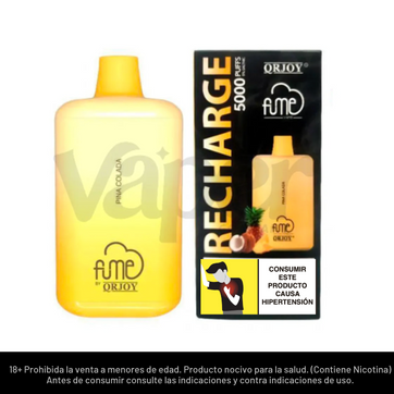 Imagen del producto Fume Recharge Piña Colada 5000 Puffs