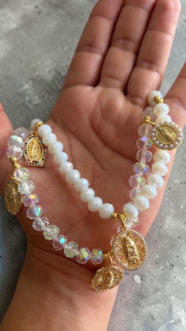 Denario Pulsera blanco