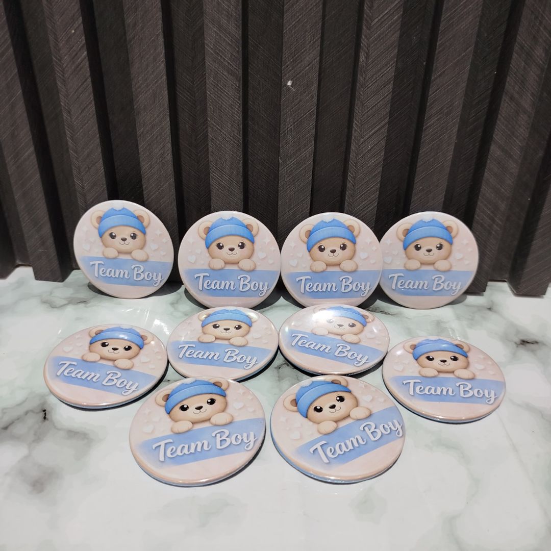 BOTONES REVELACIÓN DE GÉNERO 