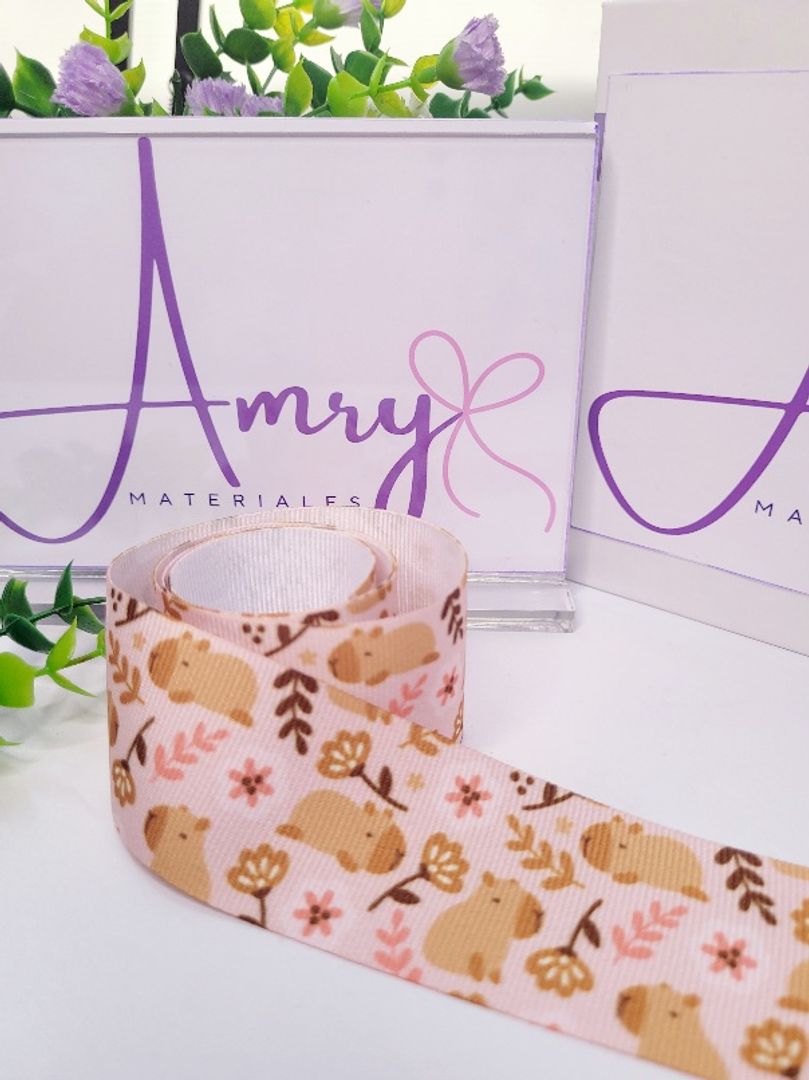 Estam. 3.8cm Faya Estampada