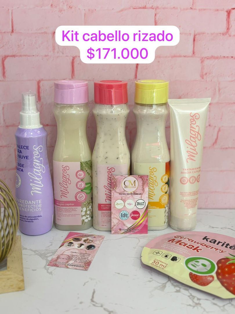 Kit cabello rizado Milagros
