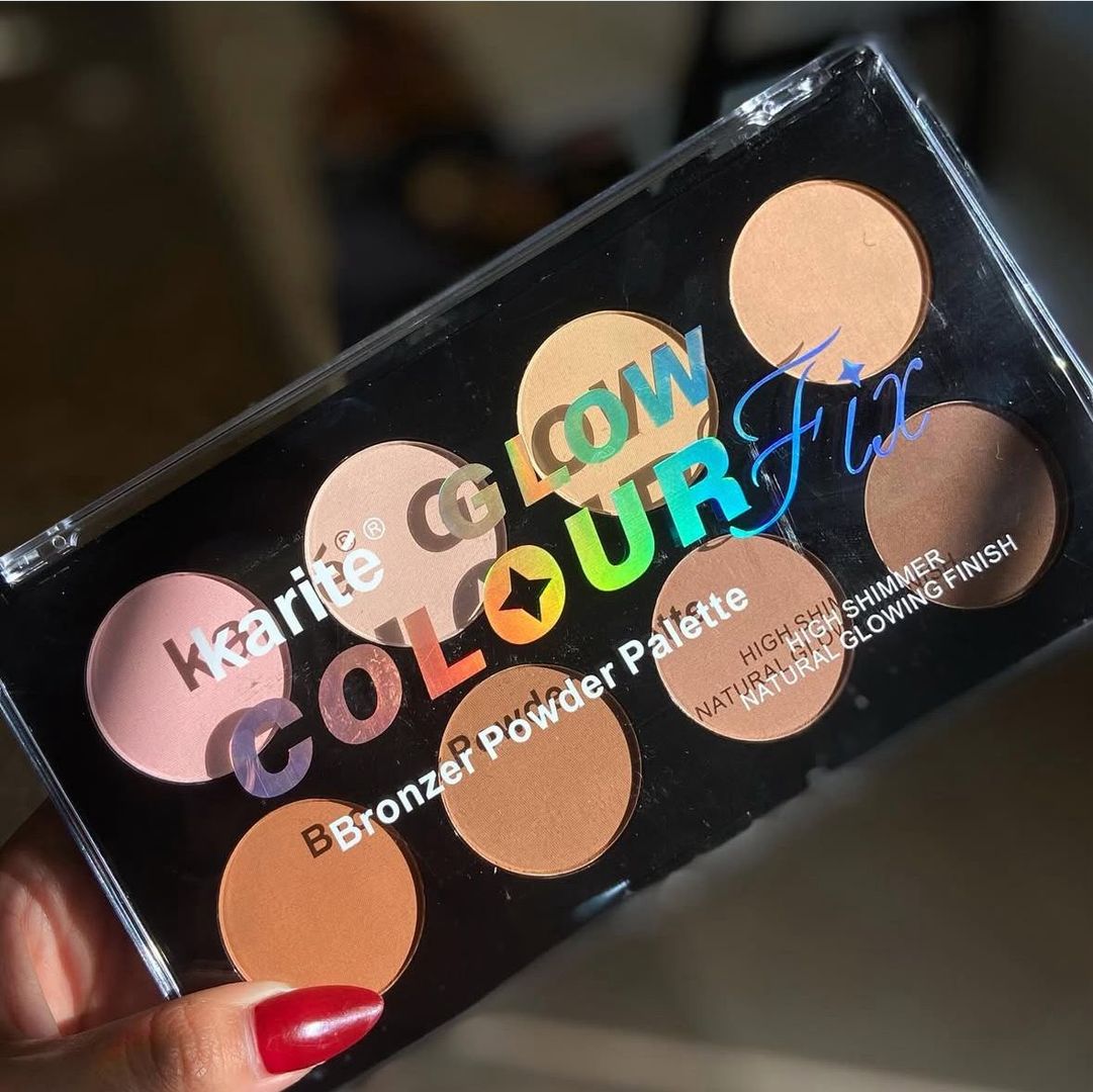Paleta de polvos bronceadores Karité Glow Colourfix