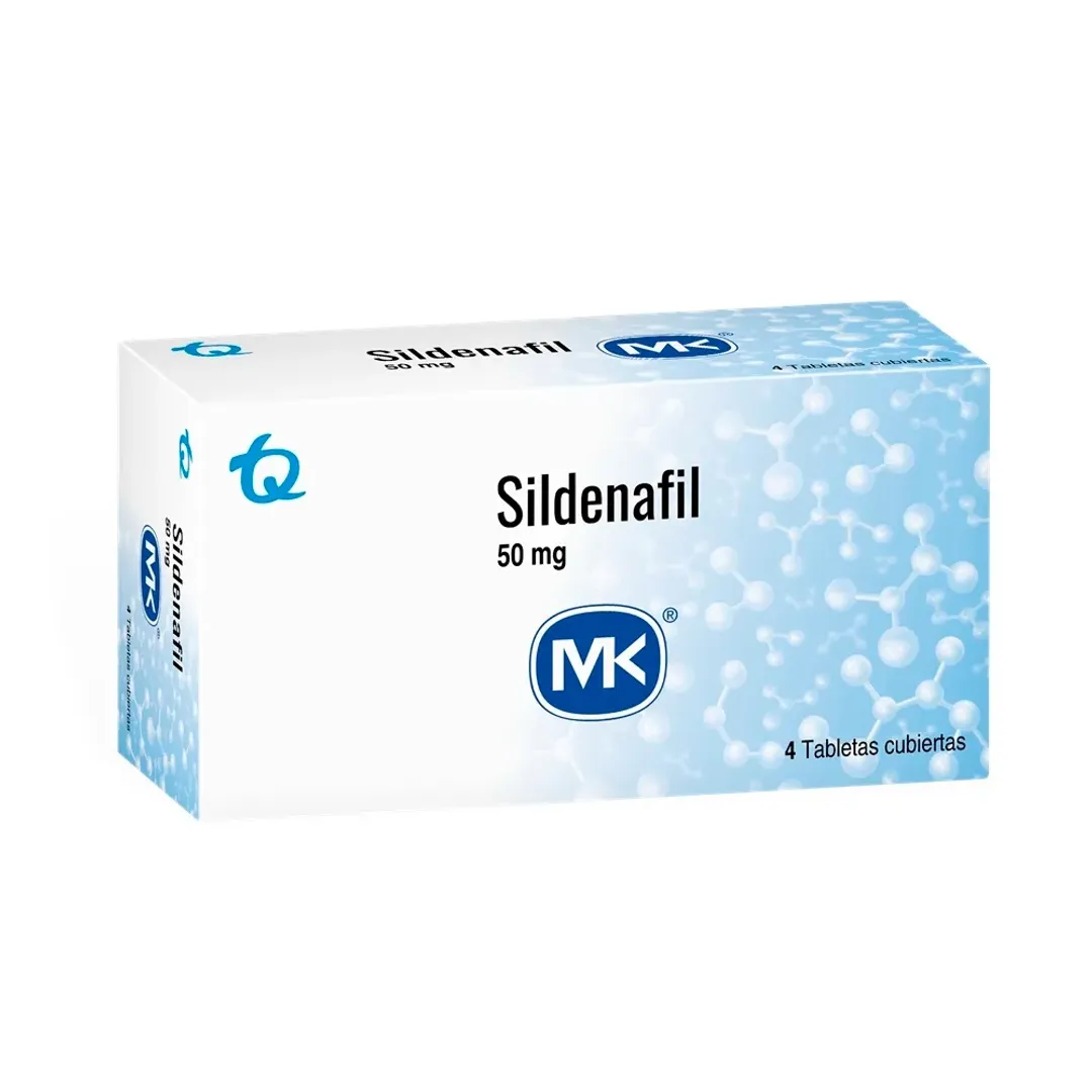 SILDENAFIL 50MG MK DIS X 4 TAB