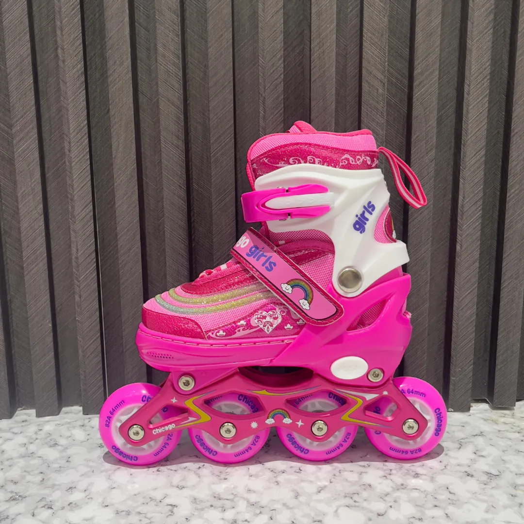 PATIN CHICAGO ARRCOIRIS ESCARCHADO PRINCESAS 