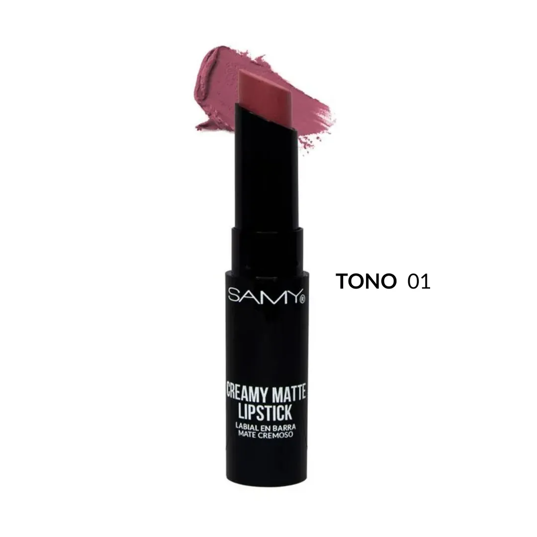 LABIAL EN BARRA MATE SAMY