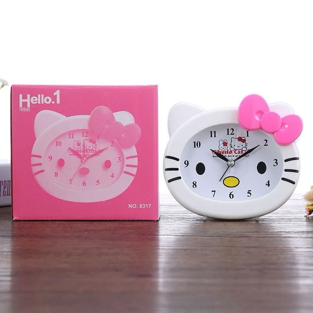 Reloj despertador hello kitty 