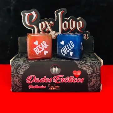 Imagen del producto DADOS EROTICOS SEX LOVE X2 