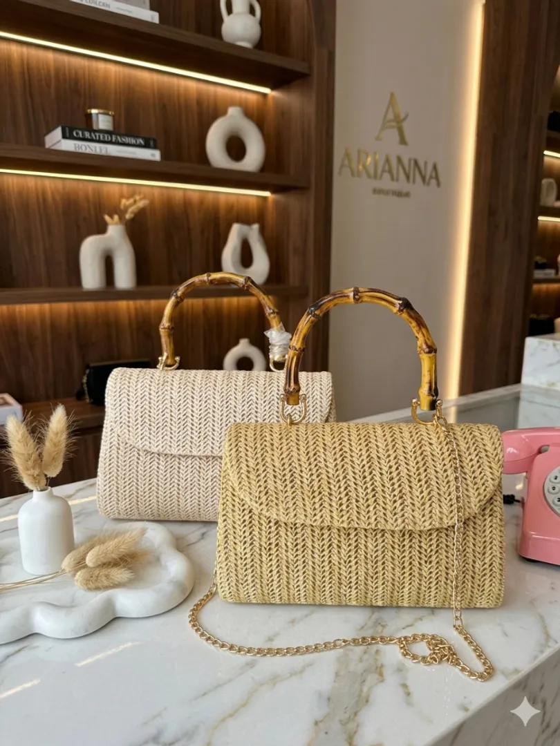 Bolso tejido veranero 