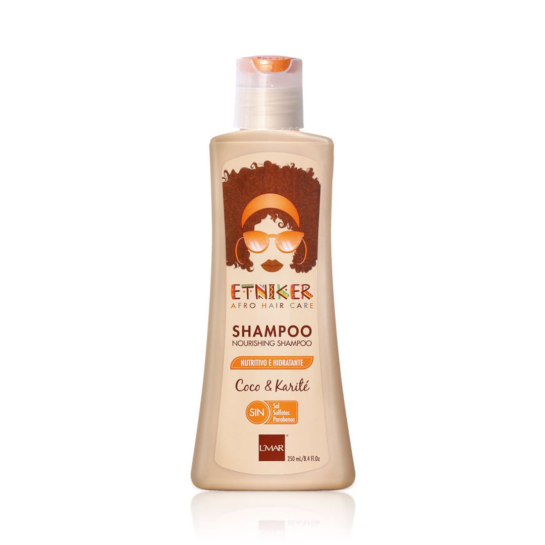 Shampoo Nutritivo E Hidratante Etniker 250 ml