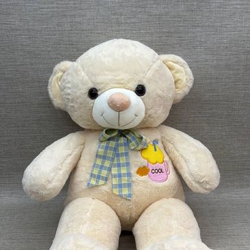 Imagen del producto OSO PATAS LARGAS CON MOÑO Y BORDADO 78 CM