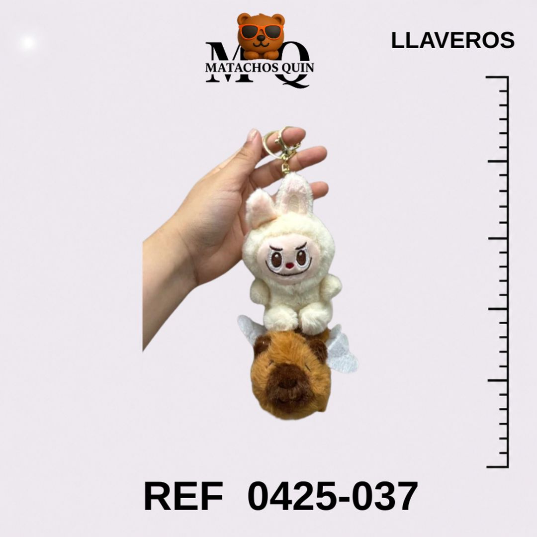 LLAVEROS DE LABUBU/CAPIBARA SURTIDOS
