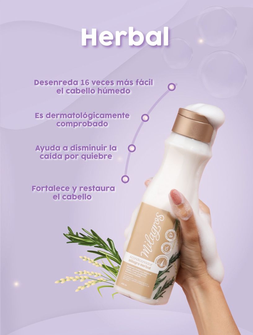 Acondicionador Milagro Herbal