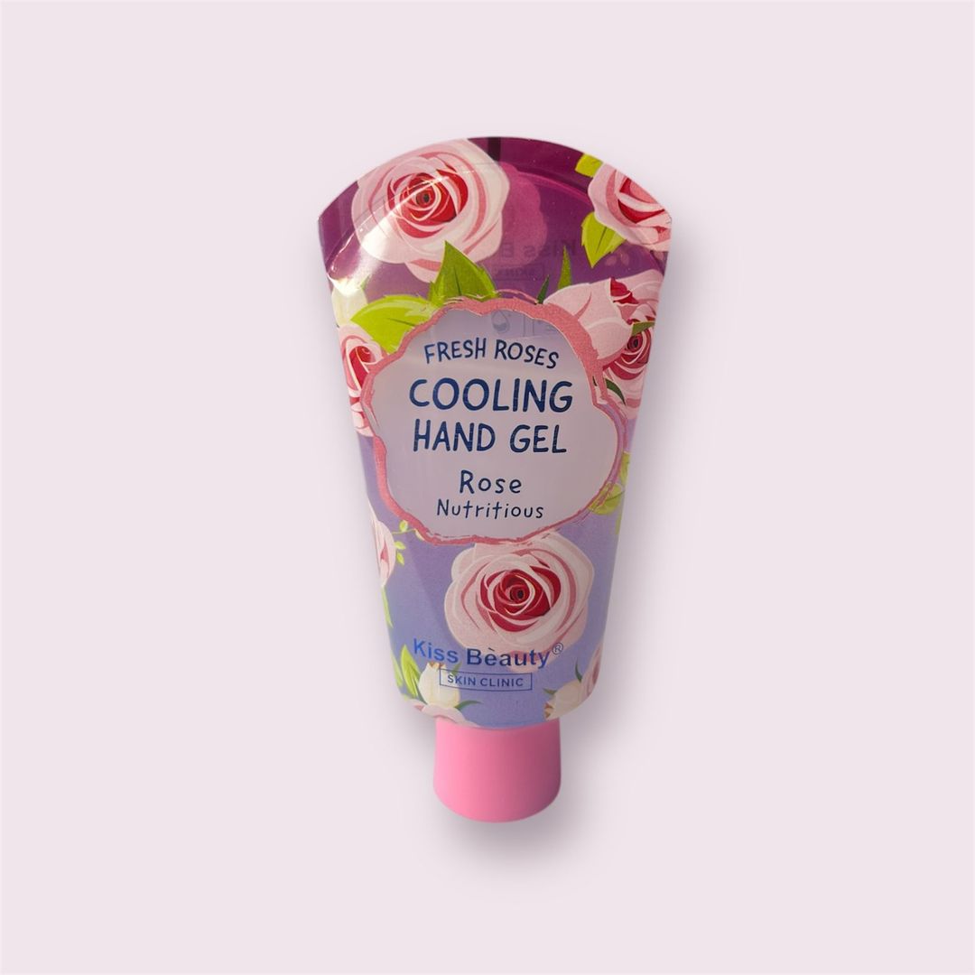 Gel de manos refrescante de Rosas Kiss Beauty 