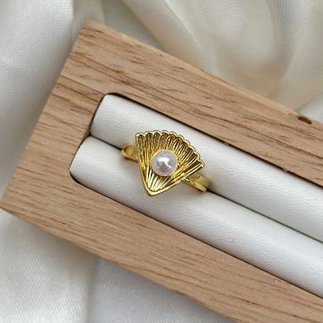 Imagen del producto Anillo concha pequeño 