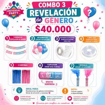 Imagen del producto COMBO REVELACIÓN # 3 