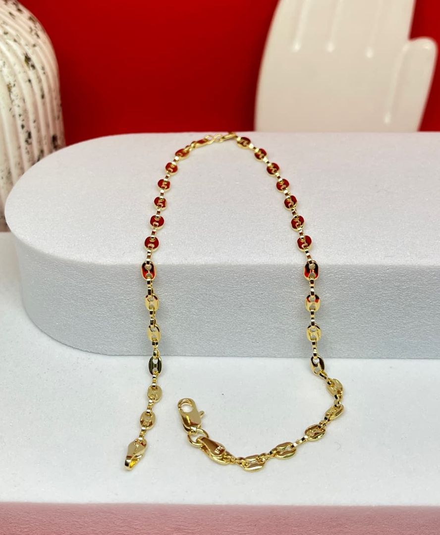 Tobillera gucci 2mm de 25cm 