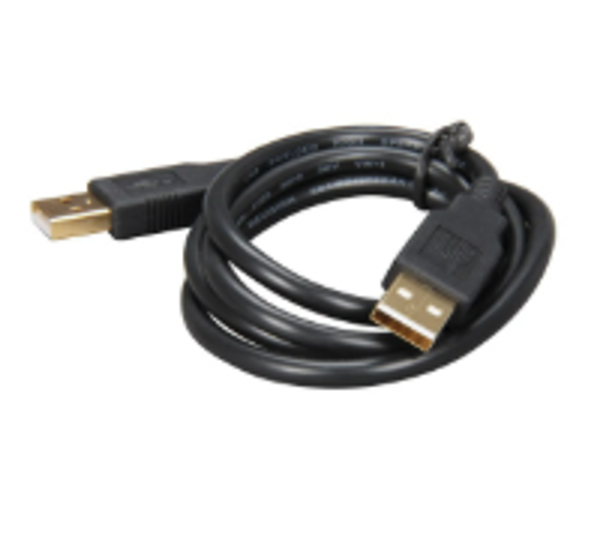 CABLE 90CMS USB A USB NEGRO