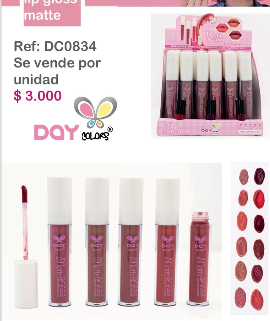 DC0834  LIP GLOSS MATTE