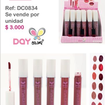 Imagen del producto DC0834  LIP GLOSS MATTE