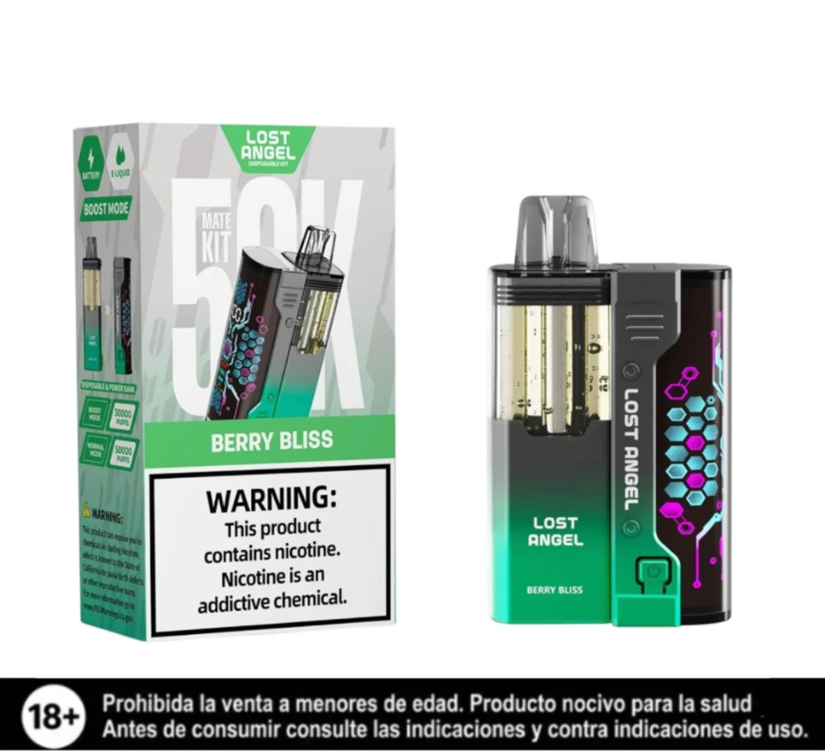 Vape Berry Bliss Lost Angel 50.000 Puffs