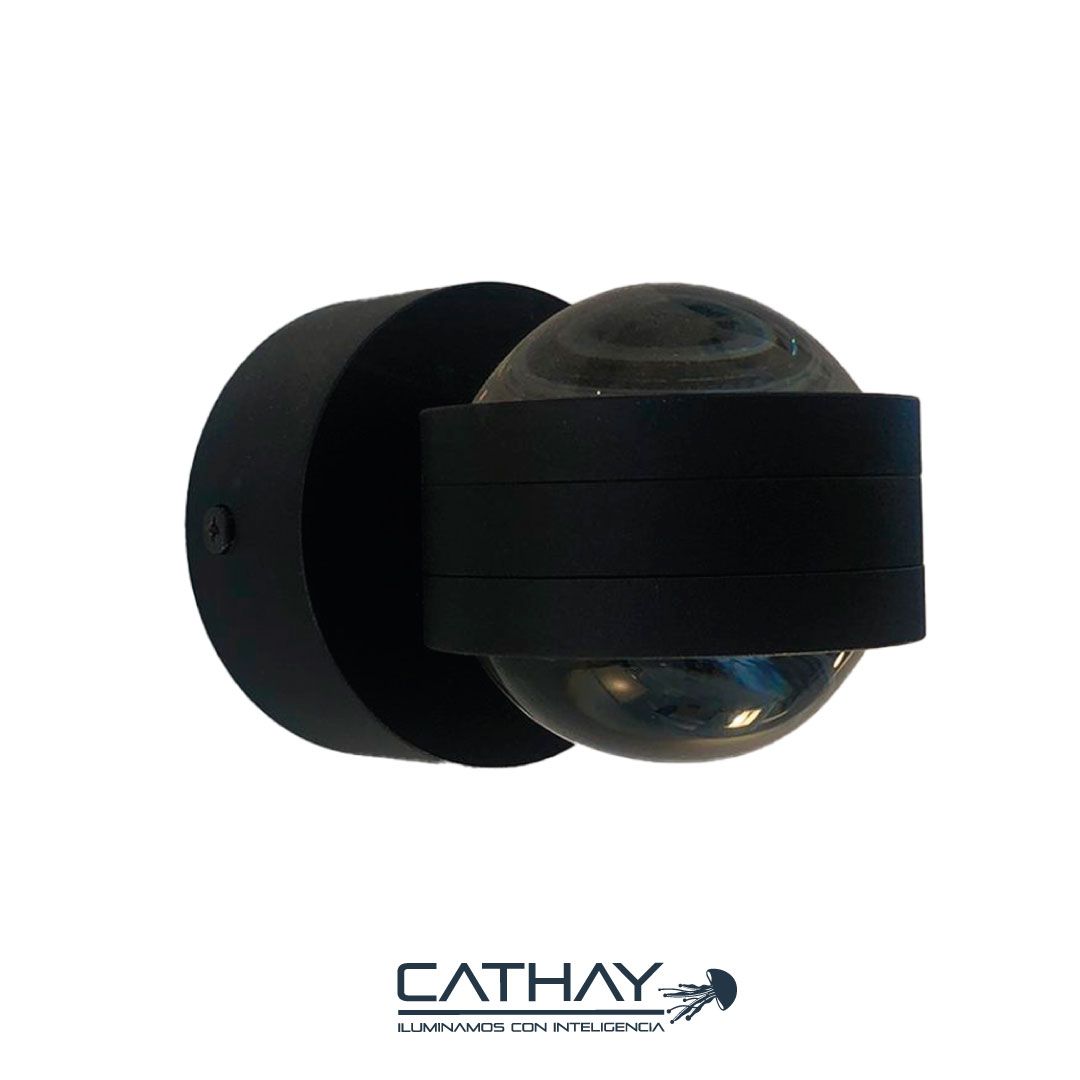 APLIQUE LED DE PARED LUPA DOBLE HAZ DE LUZ 