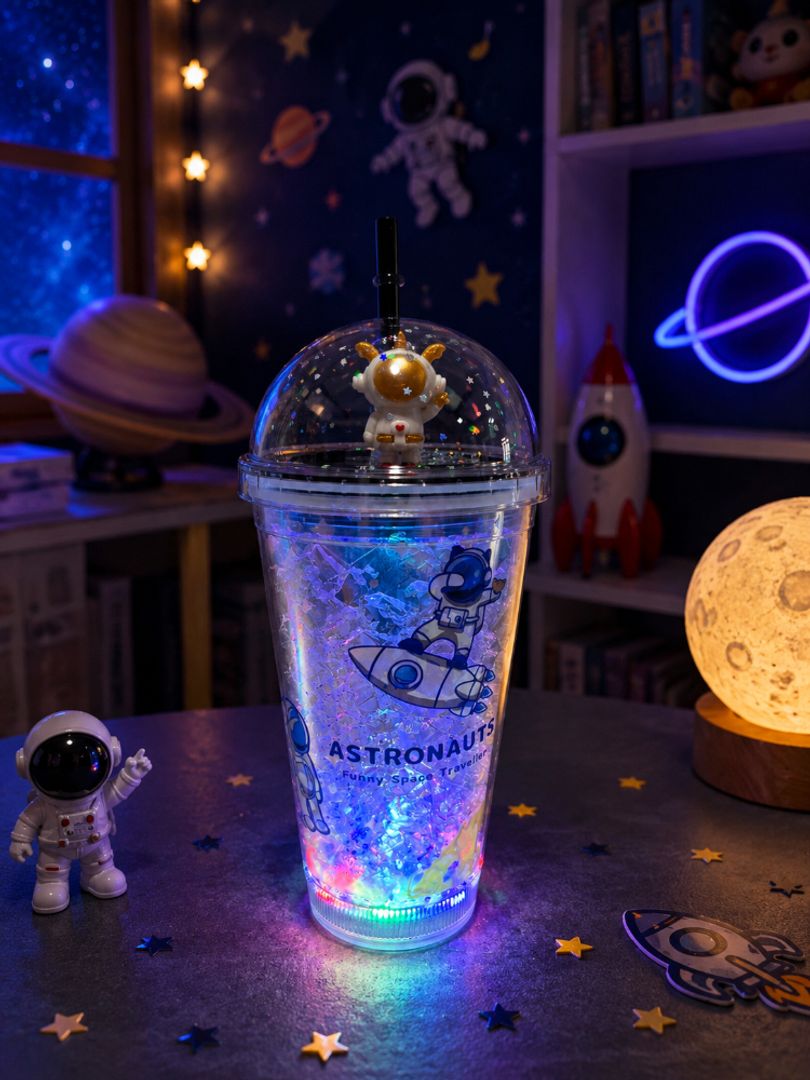 Vaso pitillo astronauta 