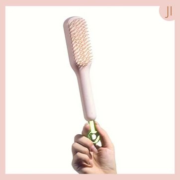 Cepillo Mágico de cabello Rosado y Verde - imagen 2