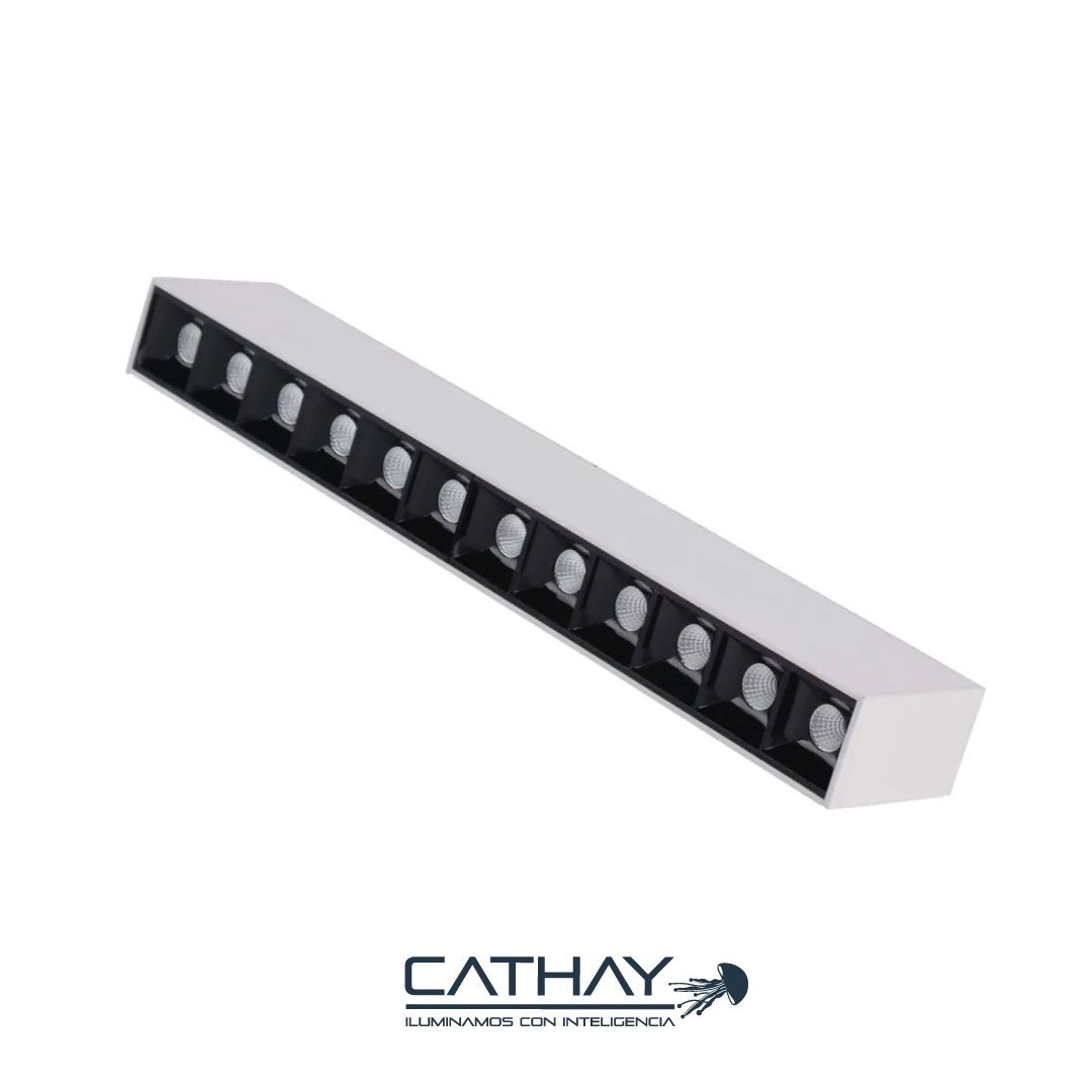 LUMINARIA LED LINEAL SIN DIFUSOR-DOT12