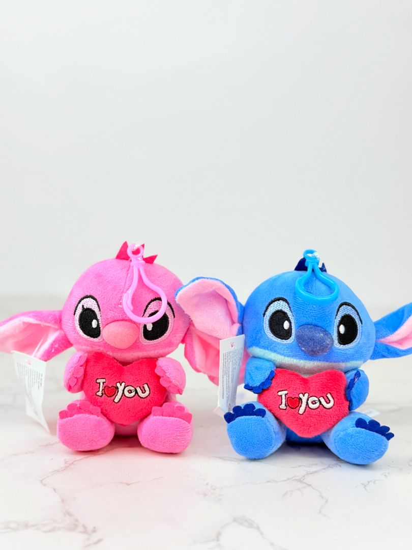 LLAVERO STITCH CORAZÓN 