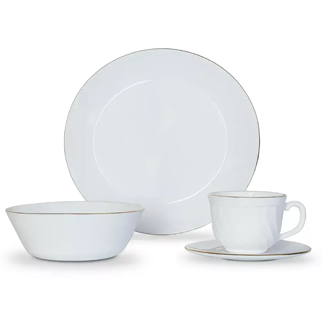 VAJILLA 4 PTS HOME ELEMENTS VITROCERAMICA