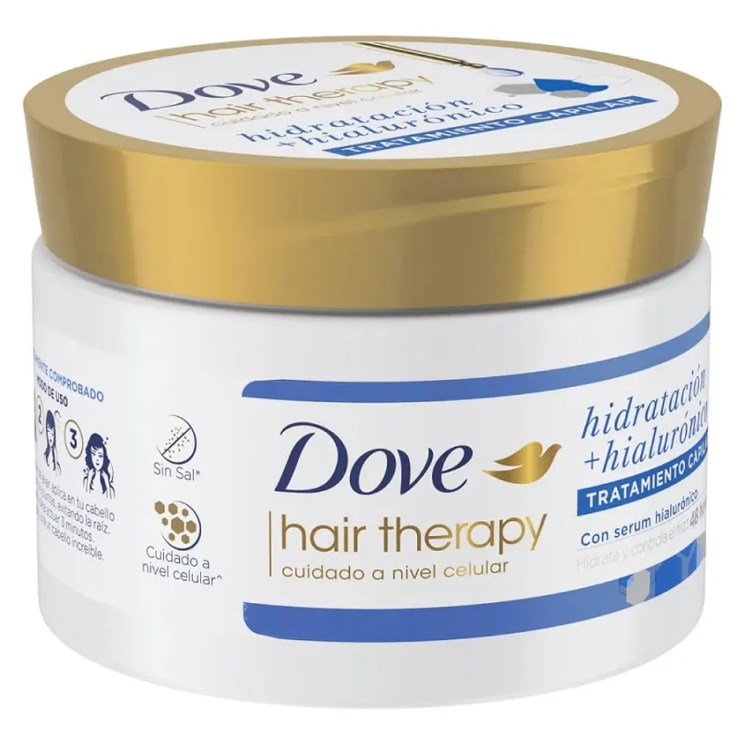 TRATAMIENDO DOVE HIDRA+ HIALURONICO*270ML